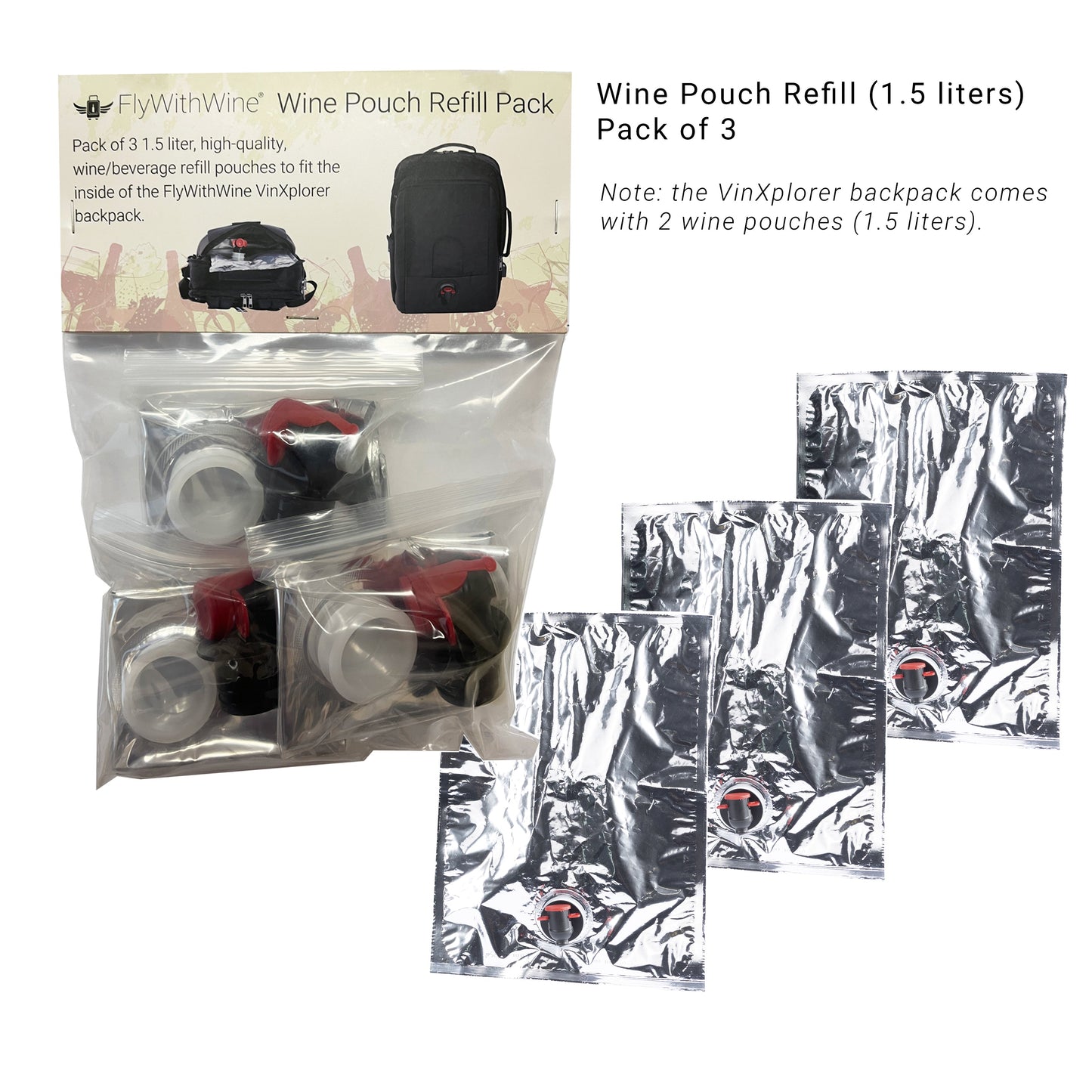 VinXplorer Wine and Beverage Backpack